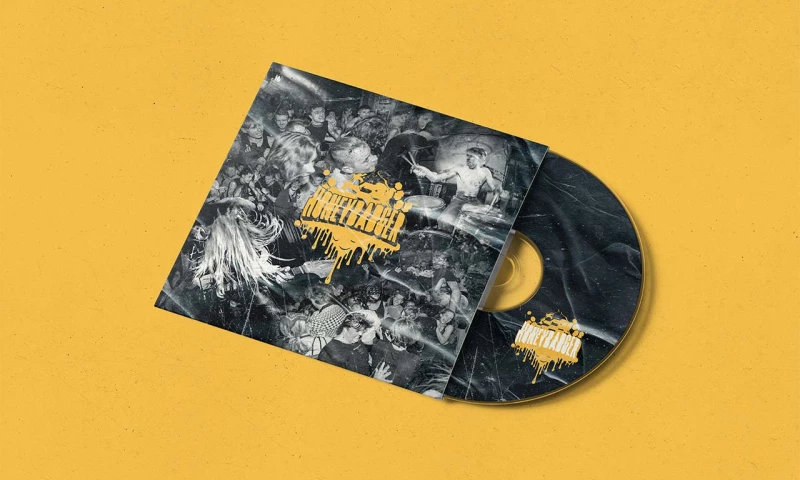 Eyetooth Design - Honeybadger Album Cover Design