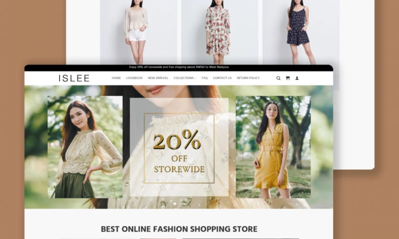 VeecoTech - Islee - Customized Fashion E-Commerce Store