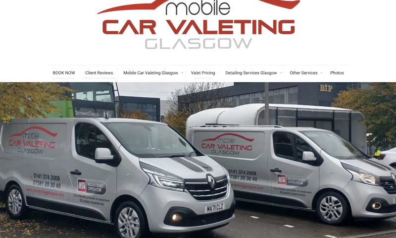 Web Design & SEO for Car Valeting Glasgow (Massive Success)