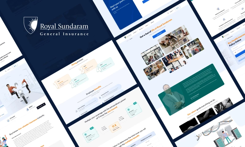 Lollypop Design Studio - Royal Sundaram's Website Design by Lollypop