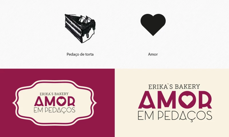 Hertz Propaganda - Erika's Bakery - Amor em Pedaços Logo