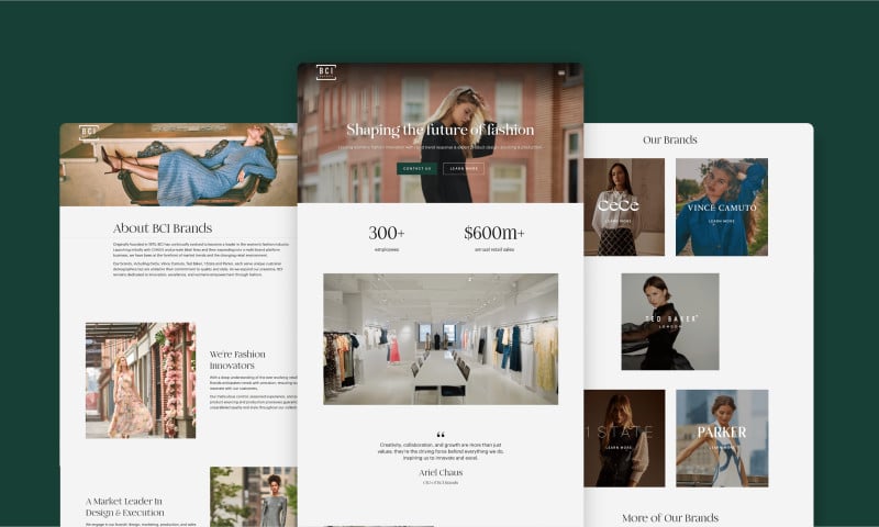 Burst Digital - Web Design