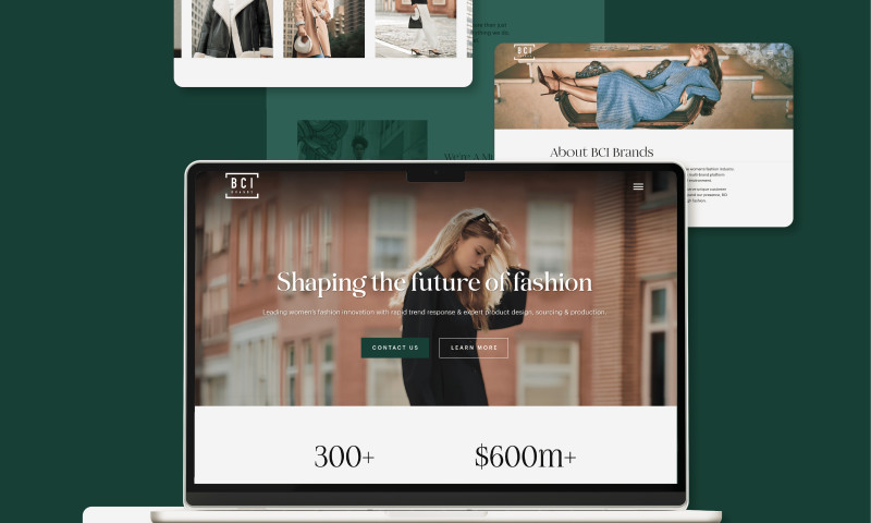 Burst Digital - Web Design