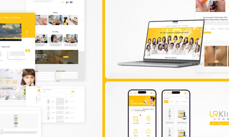 VeecoTech - UR Klinik - Centralized Platform for Appointment Management System, Treatment Information, and Directory
