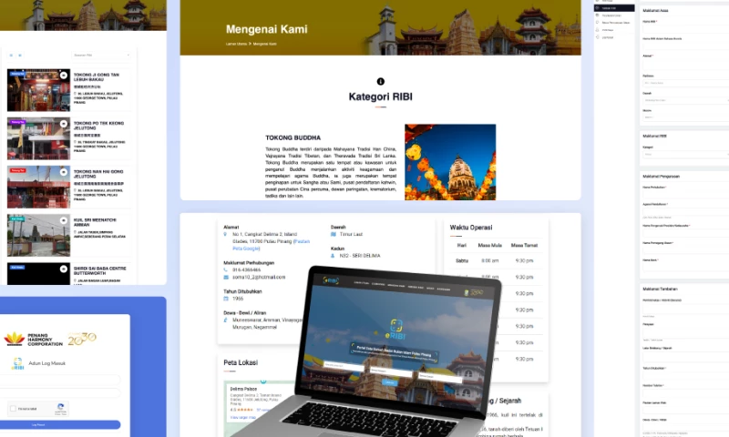 VeecoTech - eRIBI - Non-Islamic Houses of Worship (RIBI) Portal for Penang