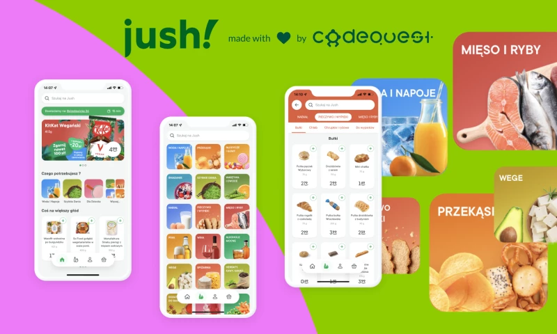 Codequest - Jush! An On-demand Delivery App from Poland