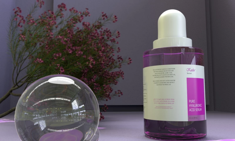 Ladies Skincare Product Visualization