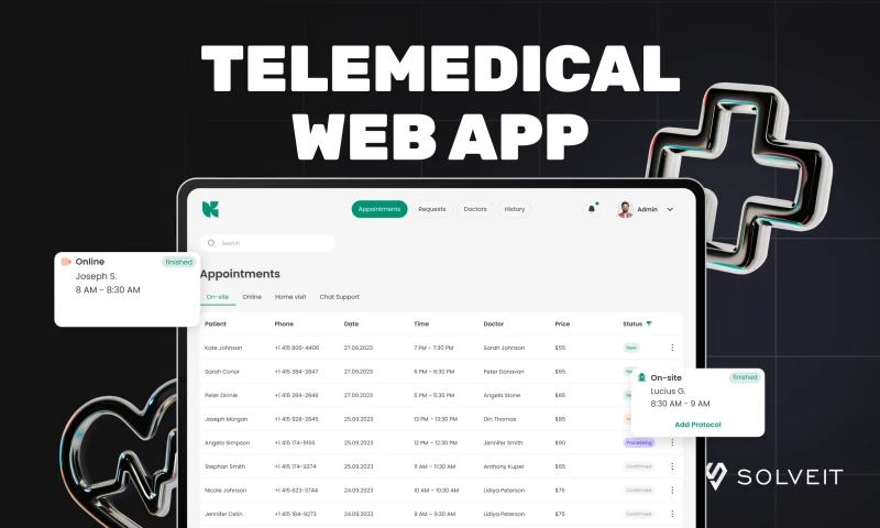 Telemedical Web App