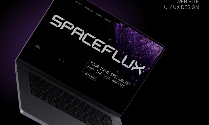 League Design Agency - Spaceflux - Website and UI/UX for AI Space Network