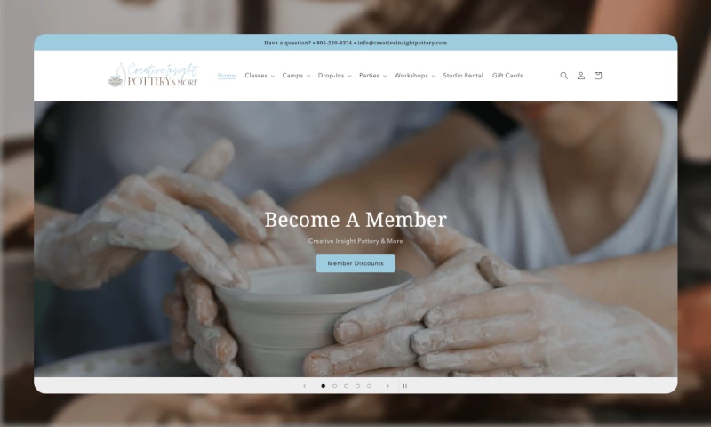 Creative Insight Pottery - Shopify