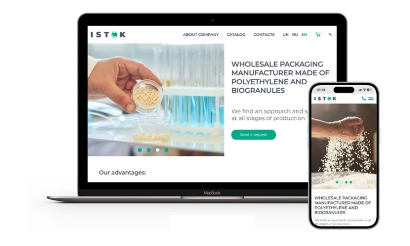 BLENDER.team - Full digital support for ISTOK: website, ads & steady leads