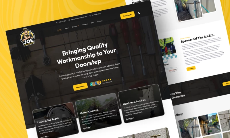 Golden Grove Web Designs - Joe The Handyman