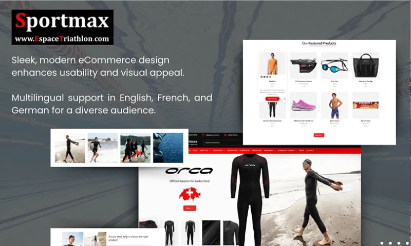 Cyber Vision Infotech Pvt. Ltd. - Espace Triathlon- Web Development