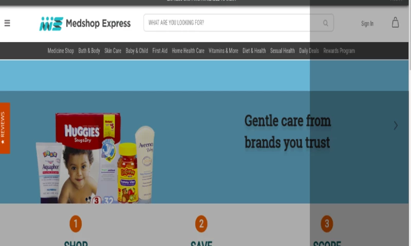 Bluebash - Med shop express