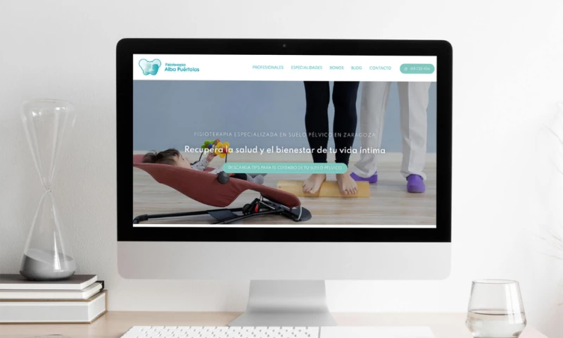 Esther Canales · Branding Studio - Fisioterapia Alba Puértolas