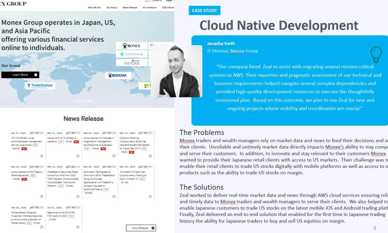 Zeal IT Consultants - Monex