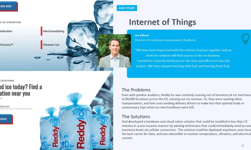 Zeal IT Consultants - Reddy Ice