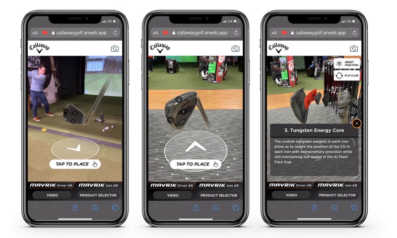 Groove Jones - Callaway Golf Launches In-Store AR Promotion for new MAVRIK Clubs