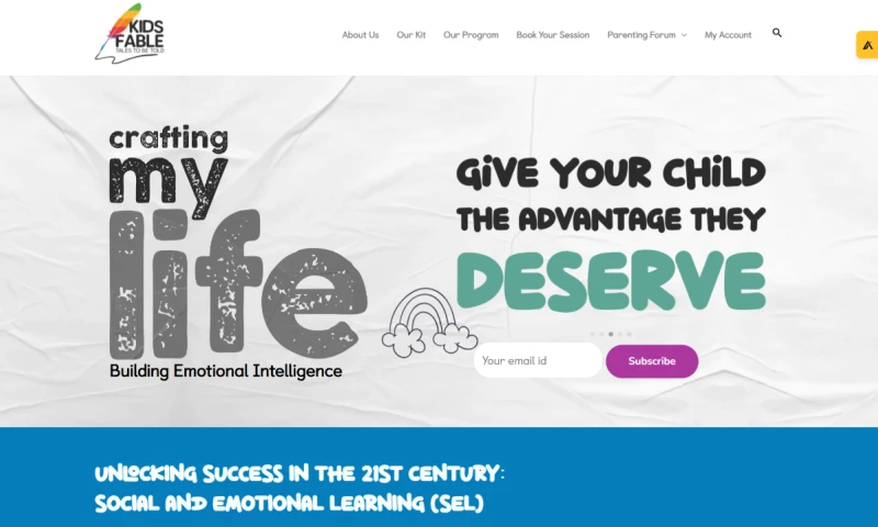 Navpatra - Engaging Website for Kids' Emotional Learning to sell Kits