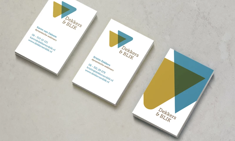Logo business card website