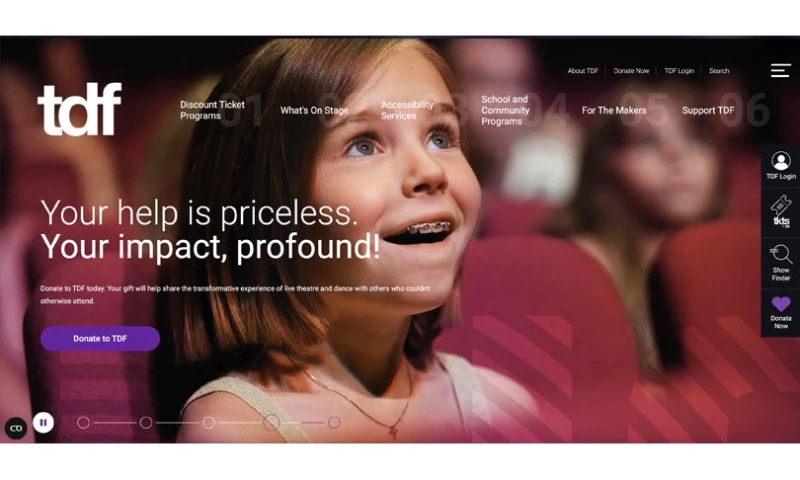 eDesign Interactive - The Theatre Development Fund (TDF)