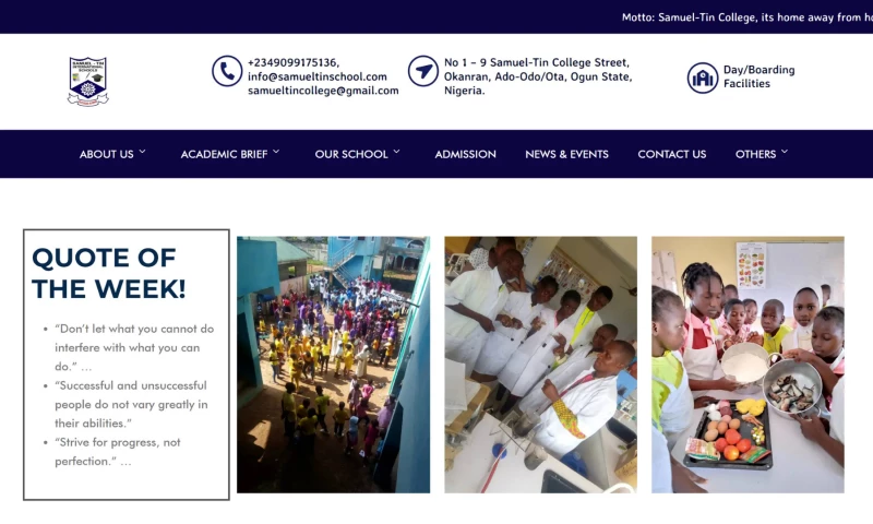 Sparktopus, Inc - Samuel-Tin International School