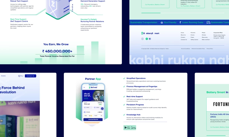 Website for Battery Smart