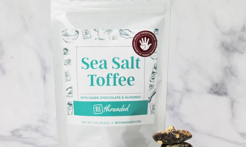 Kairos Digital - Rethreaded Toffee Package Design