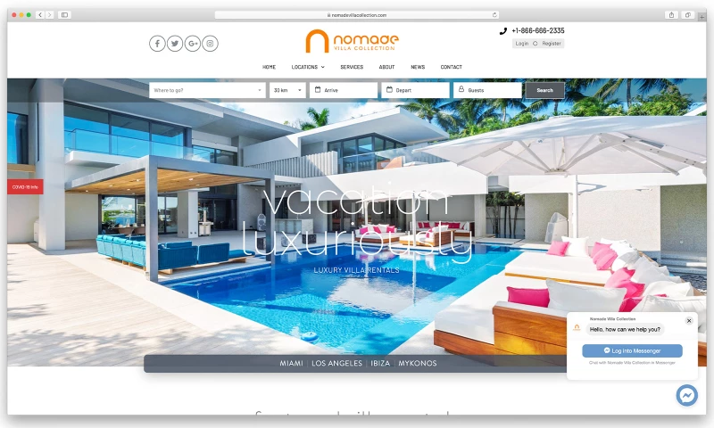 sliStudios - Nomade Villa Collection