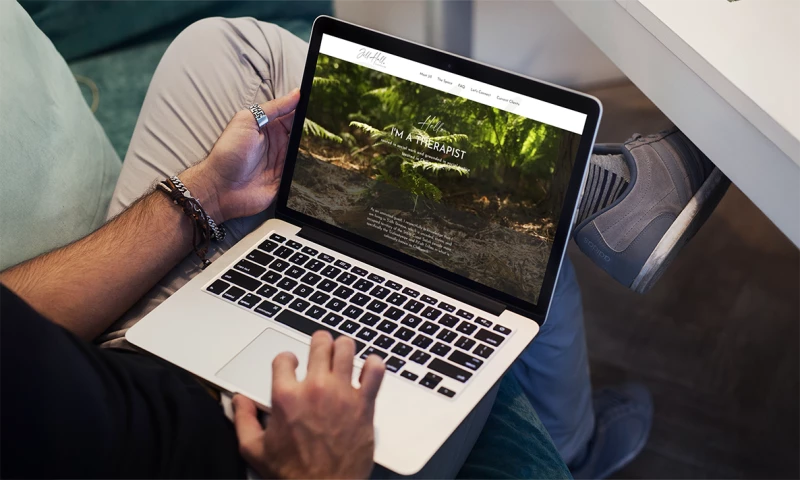 K Graphic Design - Jill Hall Counselling Website