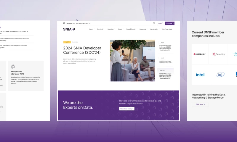 Nika - SNIA Drupal Redesign