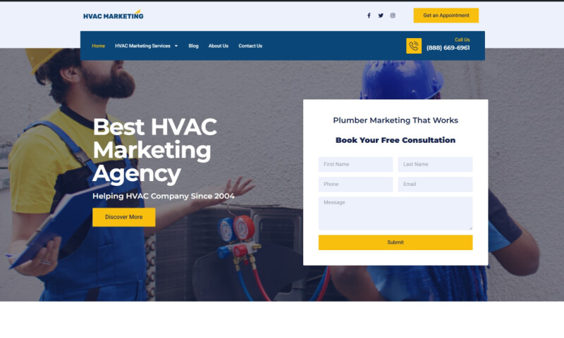 Search Engine Projects - HVAC Marketing