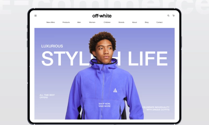 Off-white is a E-commerce Website & Mobile App Design for a Luxury Fashion Brand.