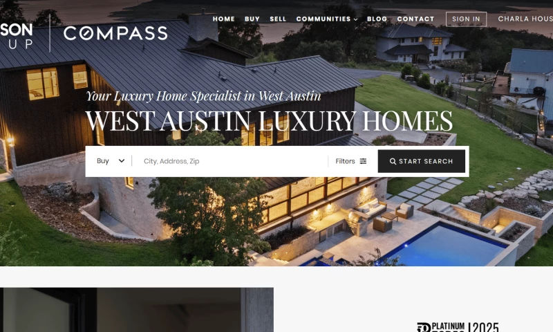 Pinova Technologies - West Austin Luxury Homes