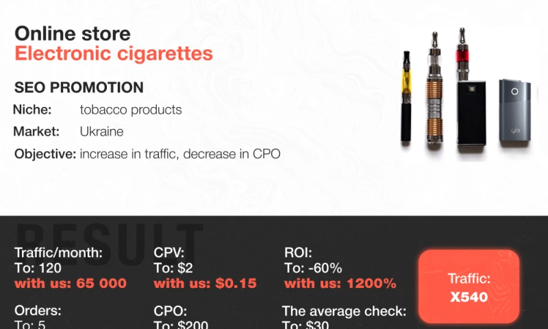 Muraha - SEO | Online store of electronic cigarettes