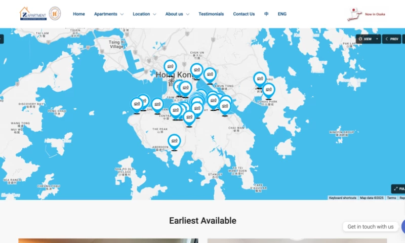 Taksu Digital - New Website Creation for Property Website in Hong Kong