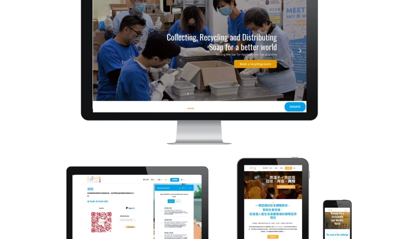 Taksu Digital - Multilingual website refresh for non-profit recycling charity
