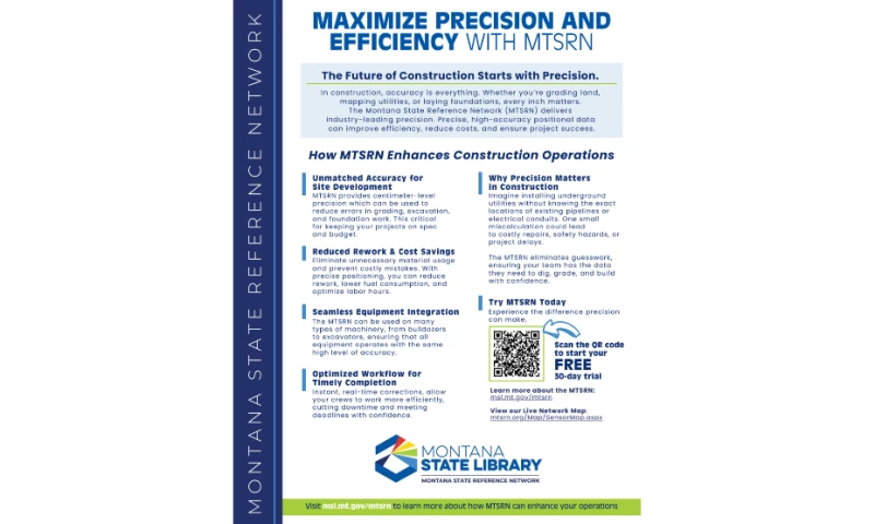 Marketing and Communications for Montana State Reference Network