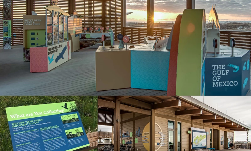 Hersick + Webster Creative Partners - Alabama Gulf State Park Exhibit and Interpretive Design