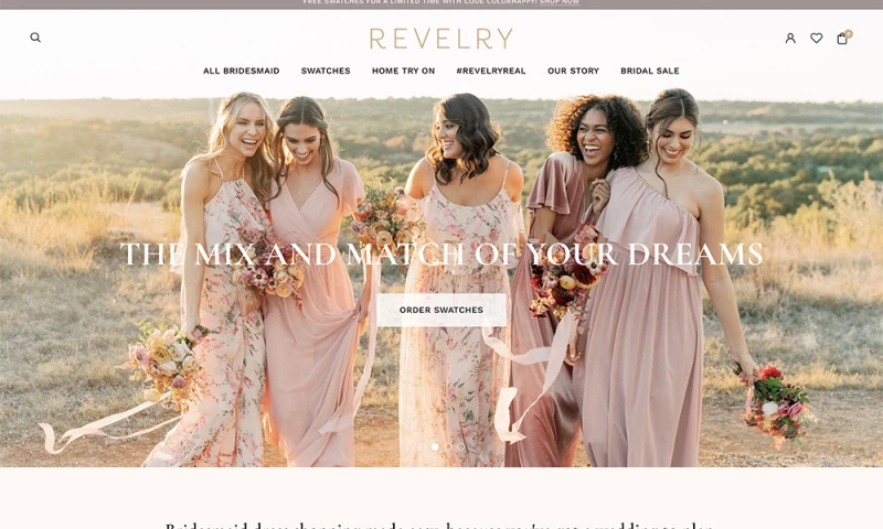 Revelry Website Design & Development