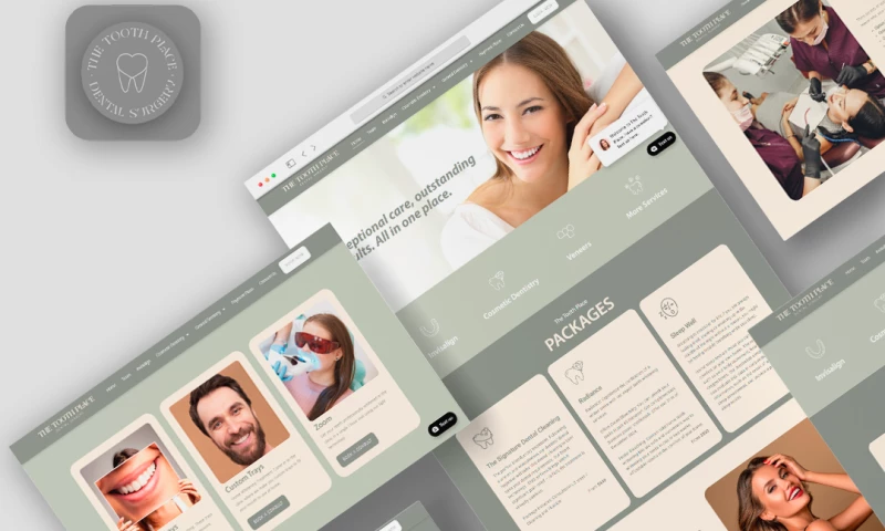BOAD - Brain Obeat Advertising - The Tooth Place • WordPress Website Design