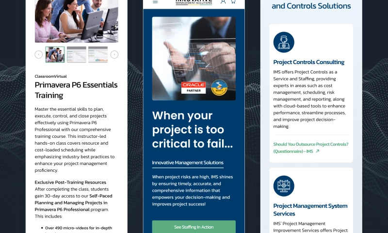 Web Loft Designs - IMS: Boosting Online Clarity and Performance