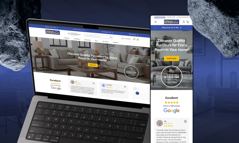 Web Loft Designs - Canales Furniture: Shopify Revamp