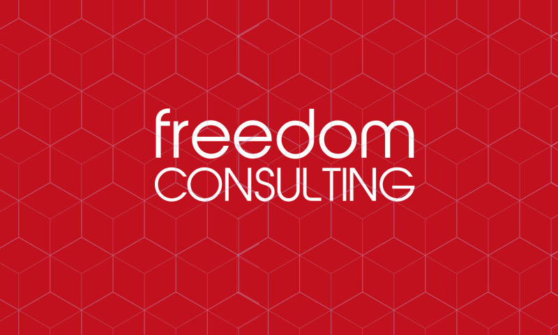 Brand Blinks - FREEDOM Consulting Inc. Global Identity Footprint Rebrand.