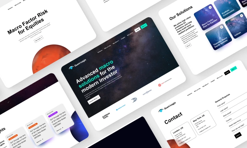 Website Redesign for Quant