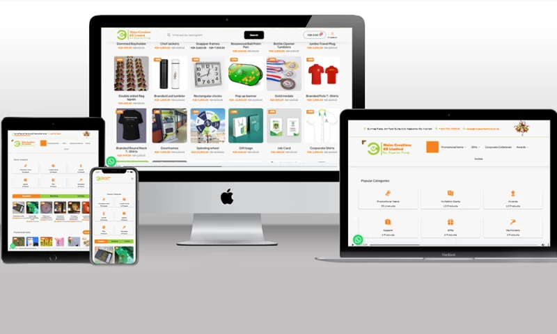 Elon Designs Limited - Mojes Creations E commerce Website