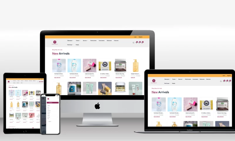 Elon Designs Limited - Janah Cosmetics Website