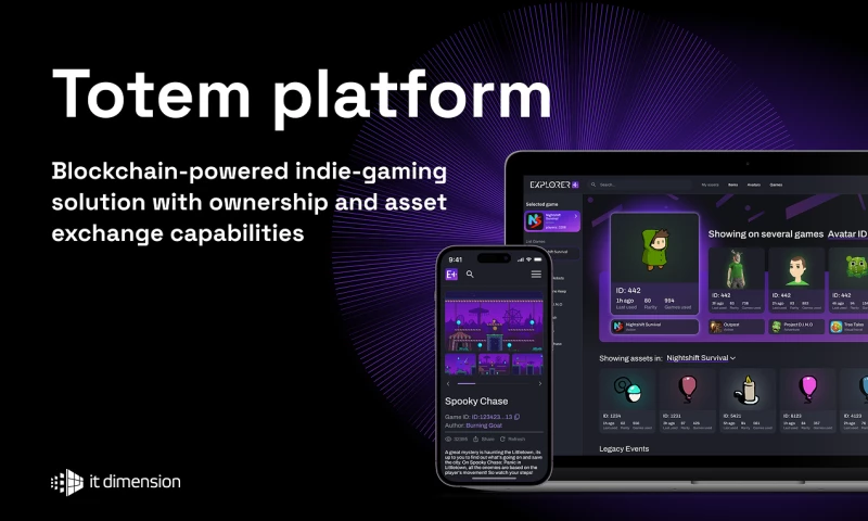 IT-Dimension - Totem Web Explorer Blockchain-Powered Game