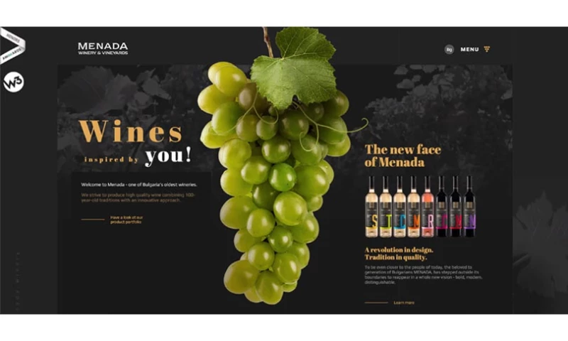 eDesign Interactive - Domain Menada Winery