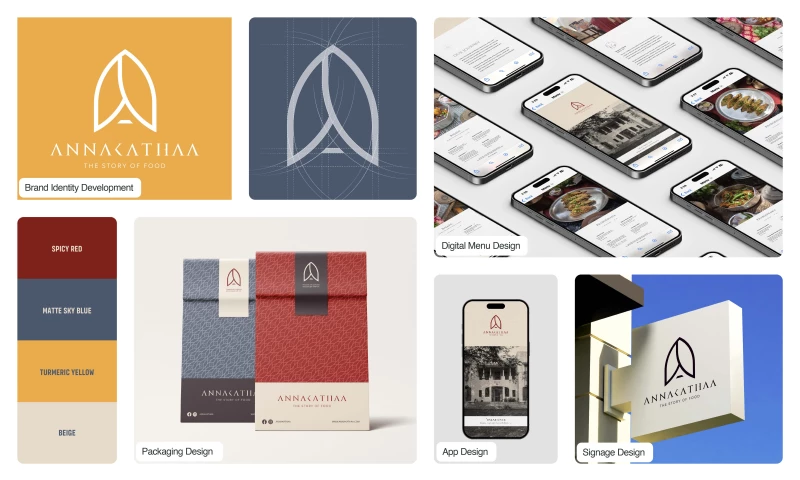 Annakathaa - Brand Identity, Visual Identity, Print Collaterals, Packaging Design, Photography & Photo Editing